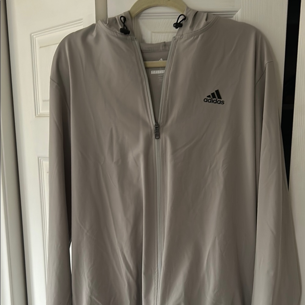 Adidas Golf Men's Gray Hoodie